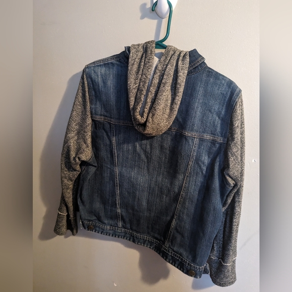 Hooded Jean Jacket - Picture 3 of 3